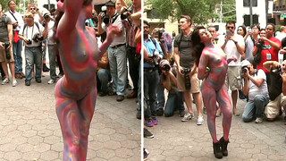 10. Forever Young (BODY PAINTING DAY) New York City, USA "2016"