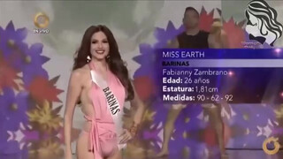 Miss earth Venezuela shows her tits