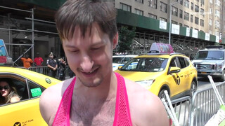 7. Topless parade in New York City