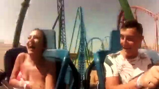 8. Titties on a roller coaster