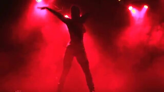 Ivizia's fire act at Dante's Sinferno Cabaret 10/26/2014