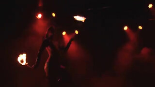 8. Ivizia's fire act at Dante's Sinferno Cabaret 10/26/2014
