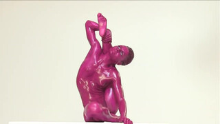 10. Flexible nude art model