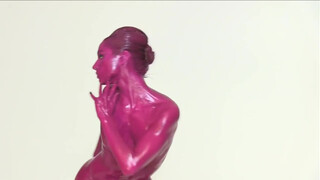2. Flexible nude art model
