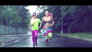 3. Russian music video with big boob jogger