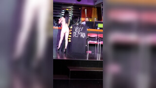 8. Nude magician on stage [1:15 and throughout]