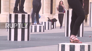 4. Topless FEMEN activists protest violence against women in Paris