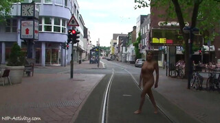 1. Nude In Public Art Session Monic. Not age restricted