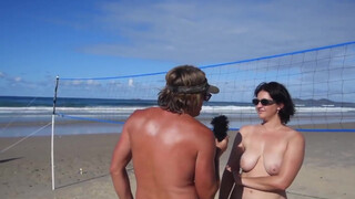 9. Beach Nude Girl Interview. NAR not age restricted