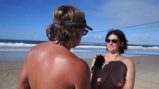 2. Beach Nude Girl Interview. NAR not age restricted