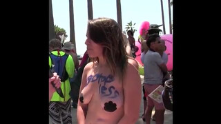 6. Topless Equality Interviews Venice Beach USA 2016 [4:38]