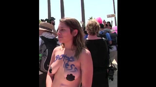 7. Topless Equality Interviews Venice Beach USA 2016 [4:38]
