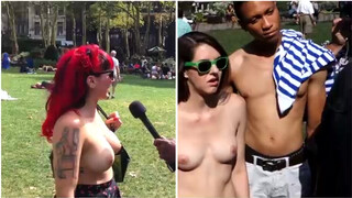 3. Go Topless Pride Parade - Before & After (NYC) 2014