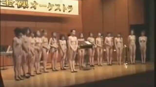 4. Japanese girls nude symphony orchestra (Throughout)