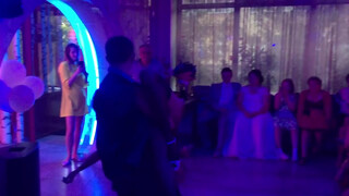 2. russian wedding lapdance