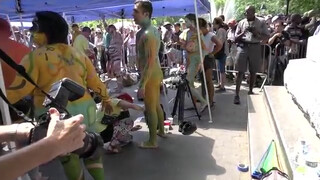 9. NYC Body Painting Day 2018: Peachy Peach Cam