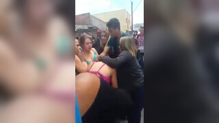 Fight, Boobs Out