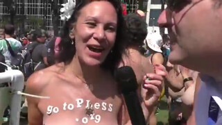 9. Topless festival NYC Aug 2017 [0:40]