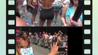 10. Topless festival NYC Aug 2017 [0:40]