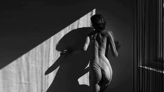 9. Shadow Tango: Nude Model Dancing in Beautiful Light by CommandoArt