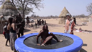 5. africans try the trampoline
