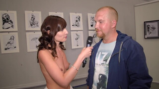 7. Topless Public Interview