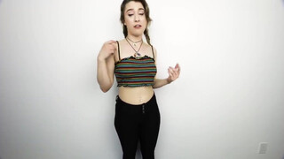 8. TRY ON HAUL **Very SEXY** DOLLSKILL Tops - See through at 4:32 and nips at 6:26