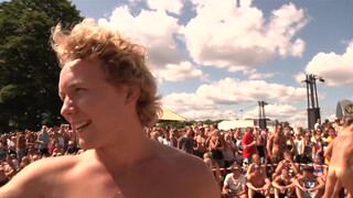 6. Some sort of nude competition in Denmark