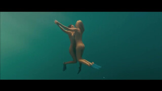3. Nude Russian girls swimming together