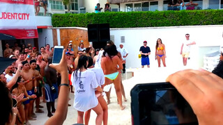 4. Spring Break wet T-shirt Contest, Cancun - Dog's Life
