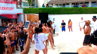 5. Spring Break wet T-shirt Contest, Cancun - Dog's Life