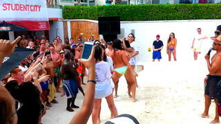 1. Spring Break wet T-shirt Contest, Cancun - Dog's Life