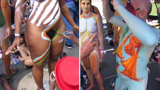 8. Oasis (BODY PAINTING DAY) Artists at Play (NYC) JULY 14, 2018