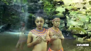 4. African beauties with IMIFANEKISO, Model: Okuhle and Sbongile, song by Bahubhe_Gabigabi.