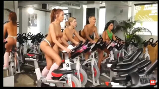 3. Only men pay membership; free for the ladies - Nude Gym Training in Downtown
