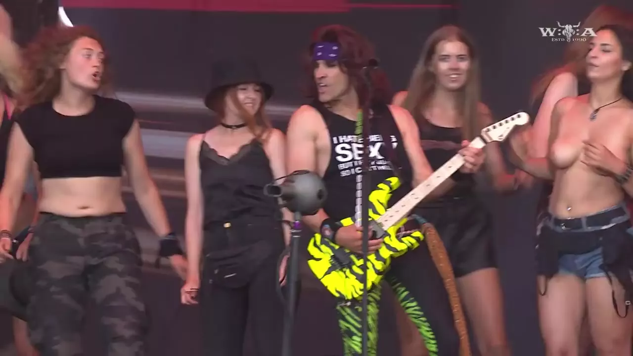 Steel Panther - 17 Girls in a Row - Live at Wacken Open Air 2018 | Nude  Video on YouTube | nudeleted.com