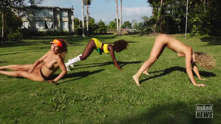 10. naked news:dance in Jamaica