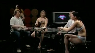 5. Russian strip poker game-show : Rasypokka 8.2.2003 (Opens with 2nd girl stripping, first girl strips at 4:27)