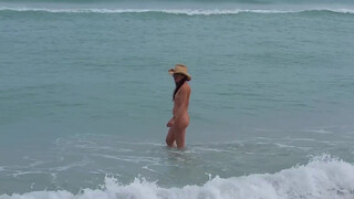 7. WonderHussy visits Haulover Beach - True Nudists