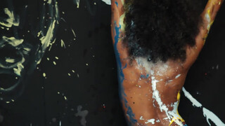 Capoeira body painting