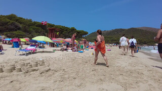 6. Beach walk | Cala Agulla | Mallorca 4K [3:17 5:13 5:53 7:33 8:32]