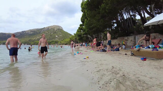 6. Beach walk | Platja de Formentor | Mallorca | Spain | 4K