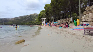 8. Beach walk | Platja de Formentor | Mallorca | Spain | 4K