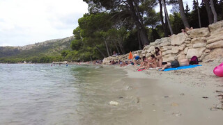 9. Beach walk | Platja de Formentor | Mallorca | Spain | 4K