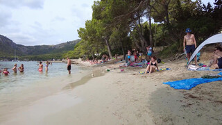 10. Beach walk | Platja de Formentor | Mallorca | Spain | 4K