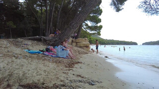 2. Beach walk | Platja de Formentor | Mallorca | Spain | 4K