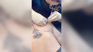 10. Sasha Alexandria – Nipple piercing through scar tissue