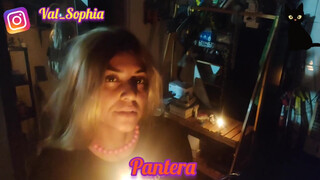 5. Pantera, Halloween edition – dildo in pussy – mirror