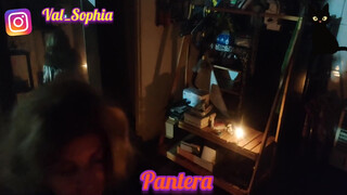 10. Pantera, Halloween edition – dildo in pussy – mirror