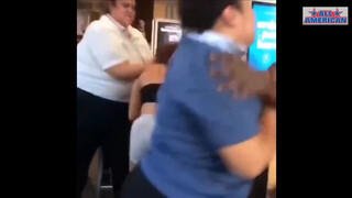10. GRAPHIC:McDonald’s Employee Got Into A Brutal Fight With A Customer Over Milkshake